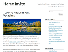 Tablet Screenshot of homeinvite.com